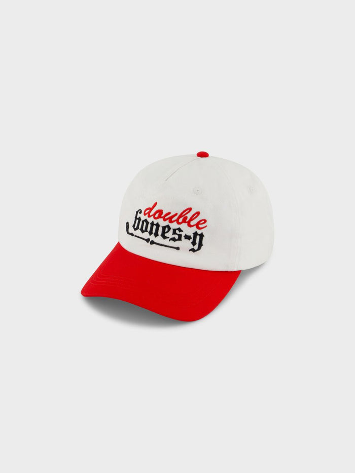 Bogey Cap - White/Red | Billy Bones Club