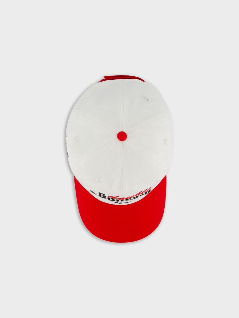 Bogey Cap - White/Red