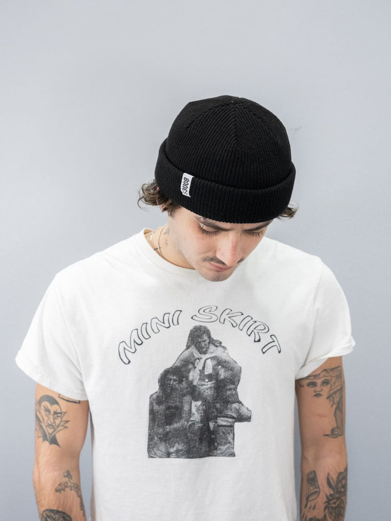 Low Key Docker Beanie in Black