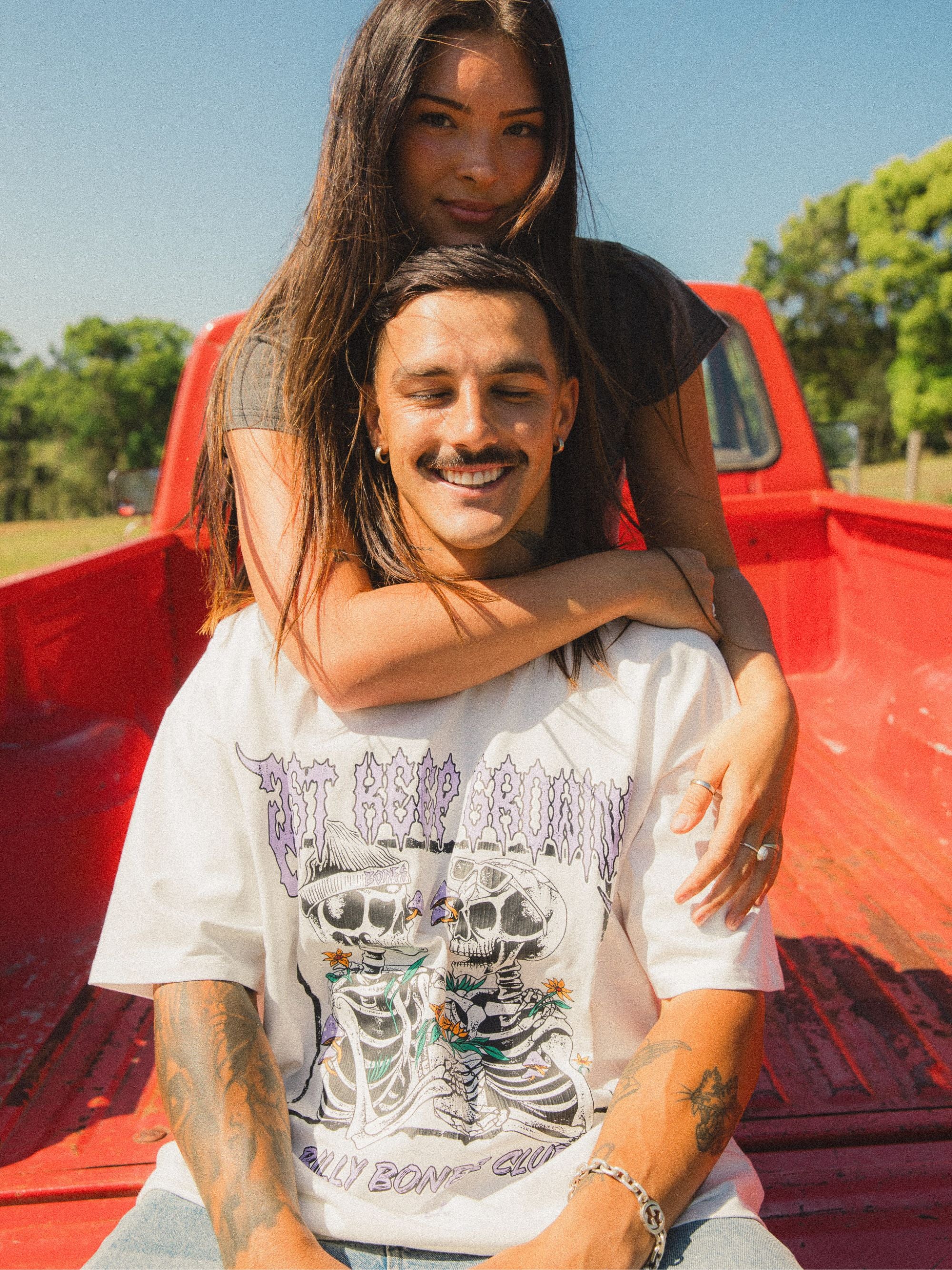 Just Keep Growing Tee - Vintage White