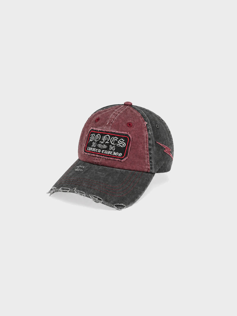 Gothic Machine Cap - Washed Red