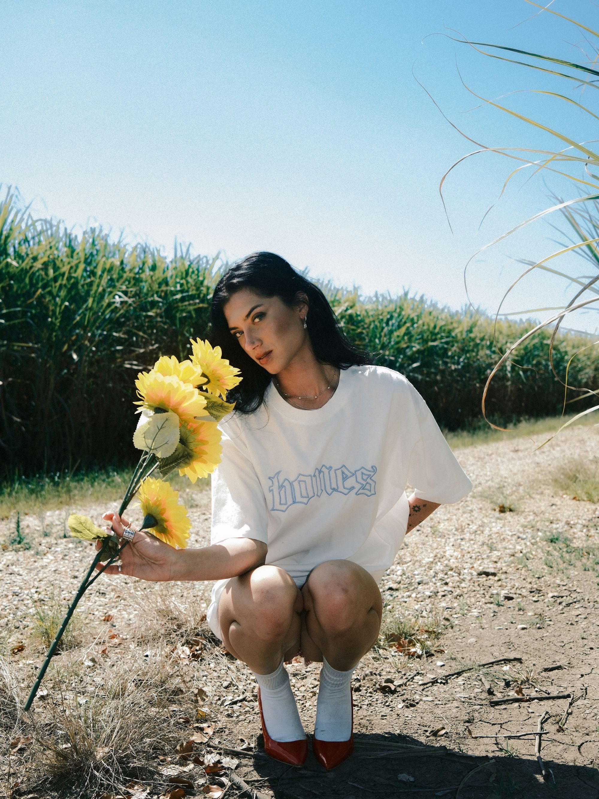 Bones Classic Tee - Vintage White