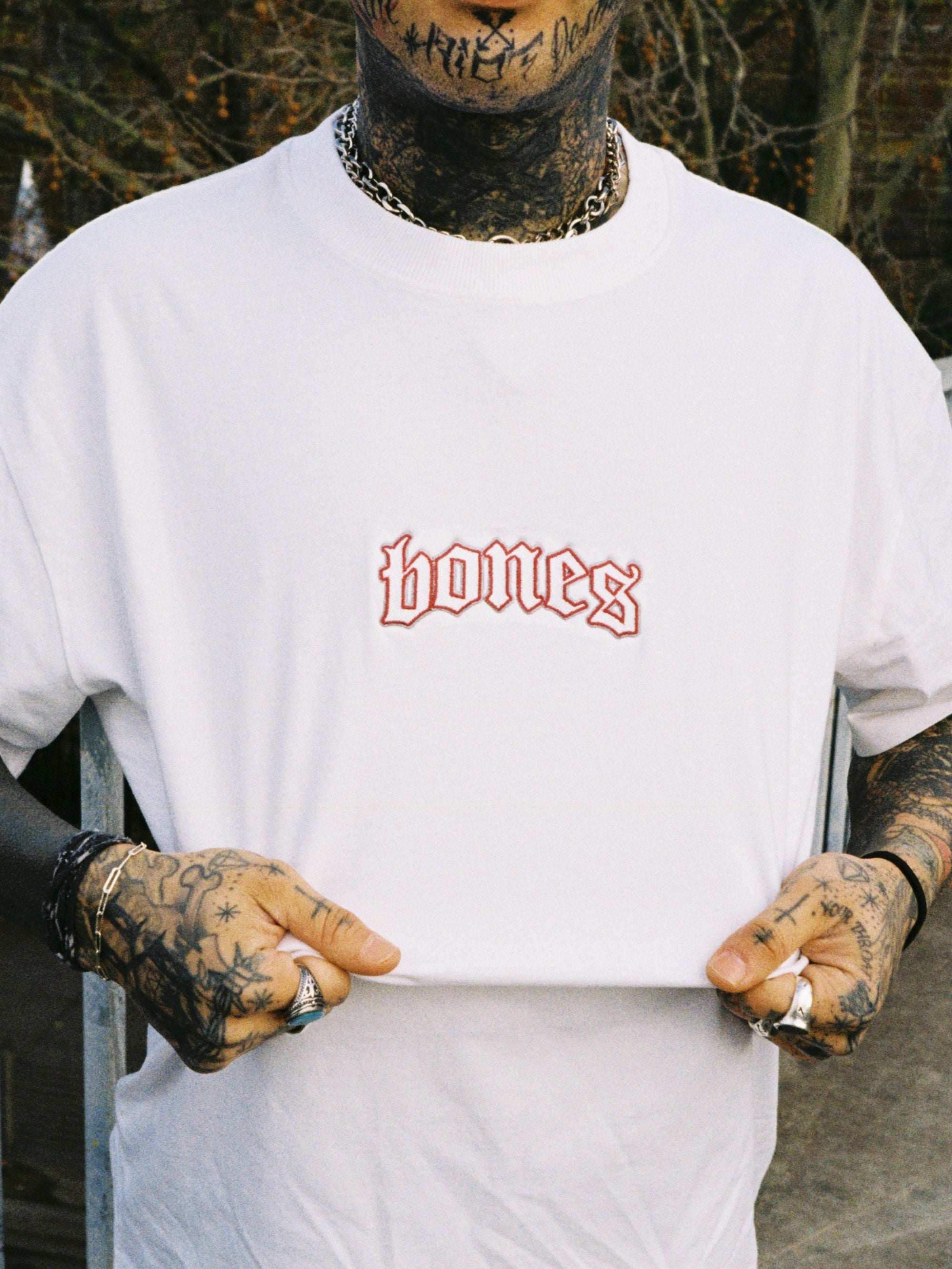Backbone Tee - Vintage White