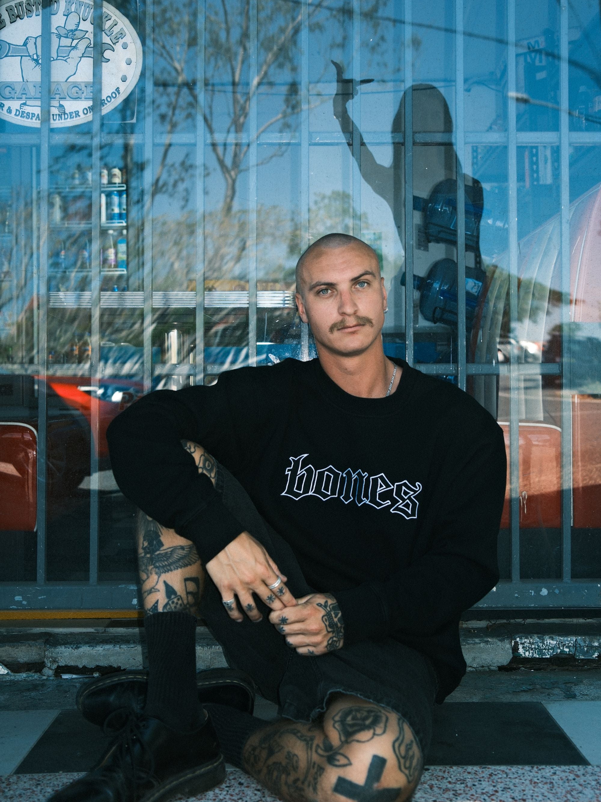 Bones Classic Crew - Vintage Black