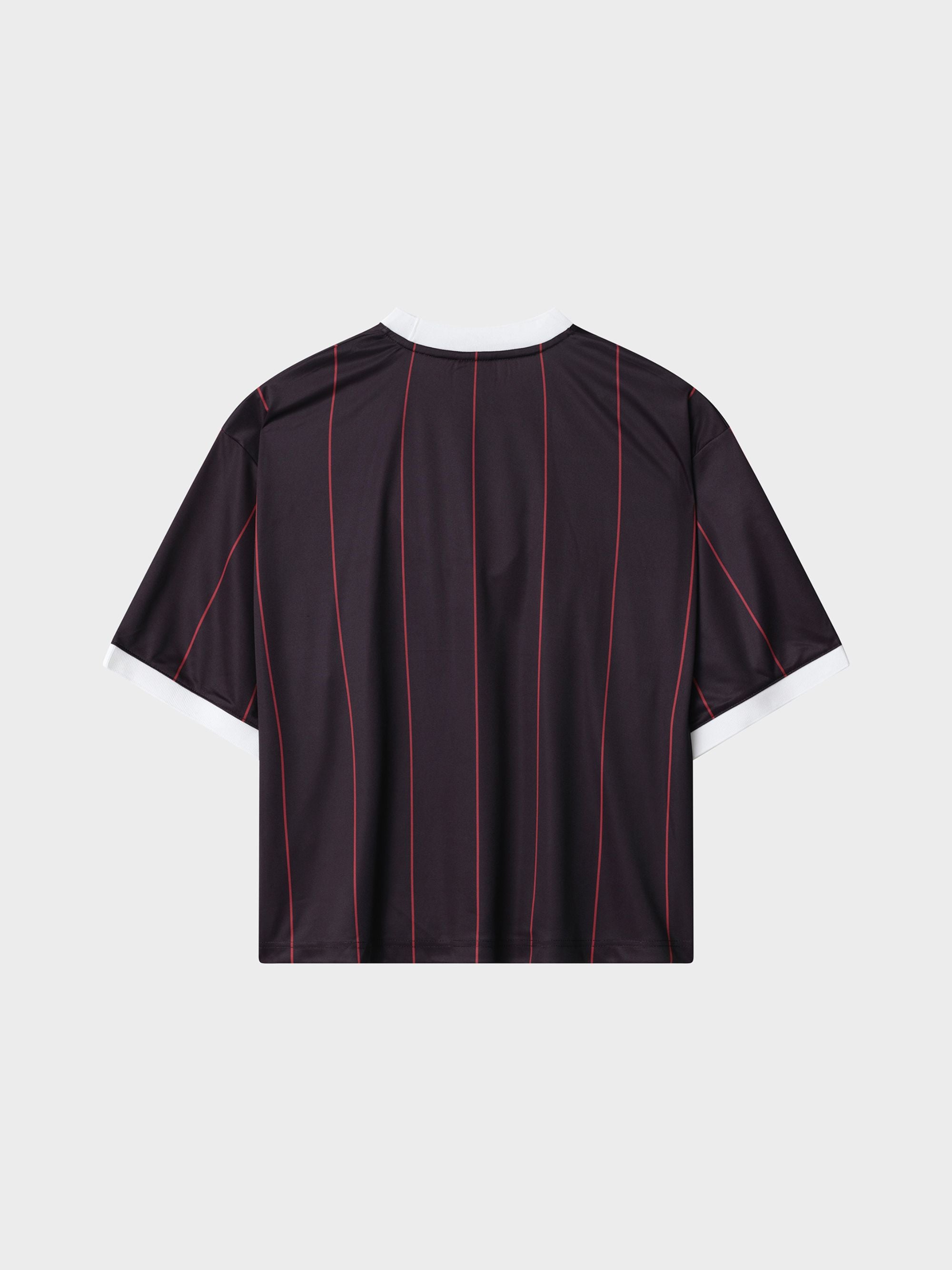 Dead End Pinstripe Jersey - Black