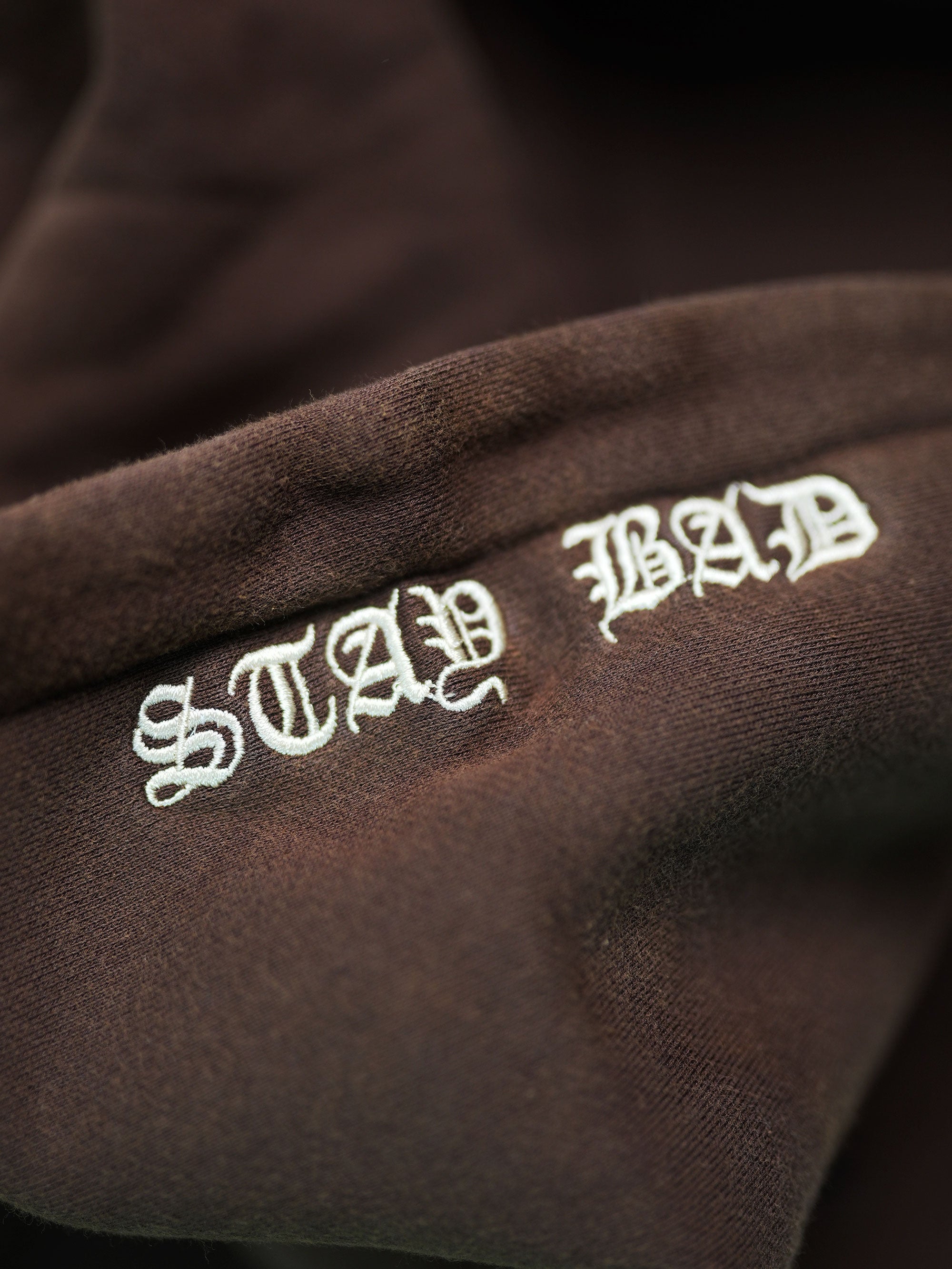 Bones Club Hoodie - Brown/Cream