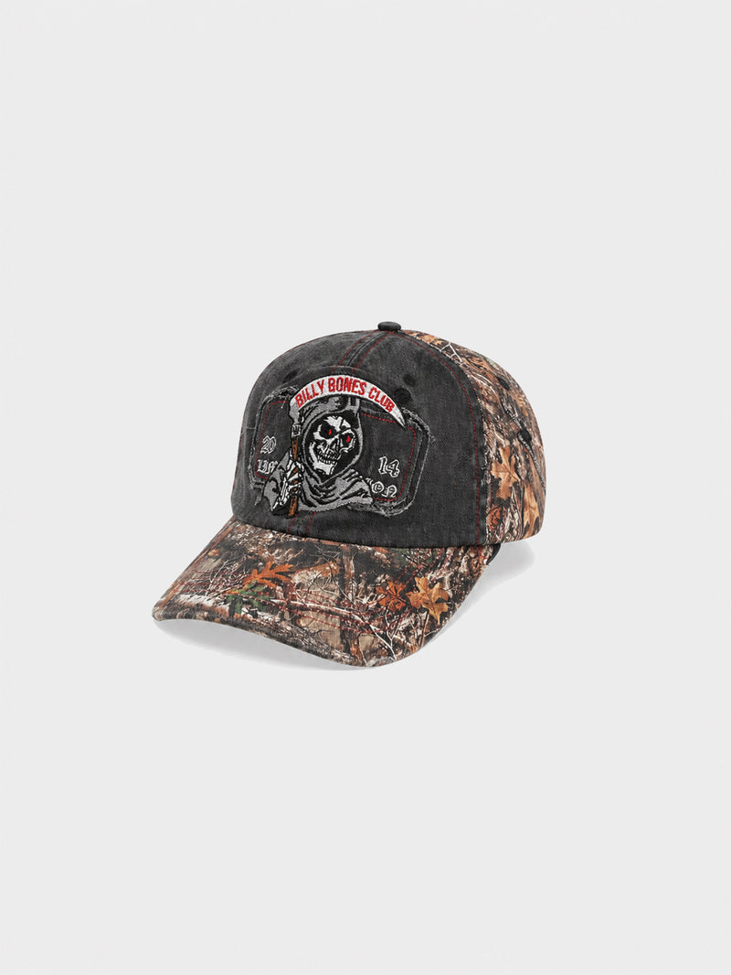 Grim Reaper Cap - Washed Camo