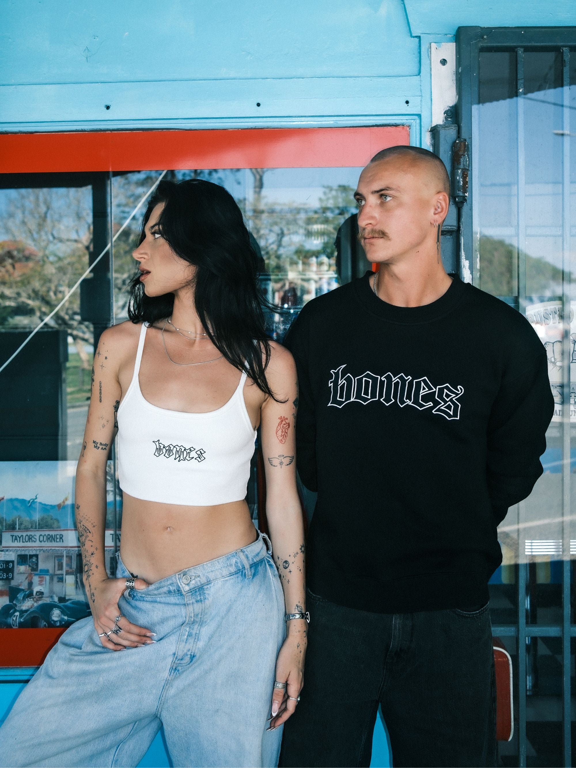 Bones Classic Crew - Vintage Black