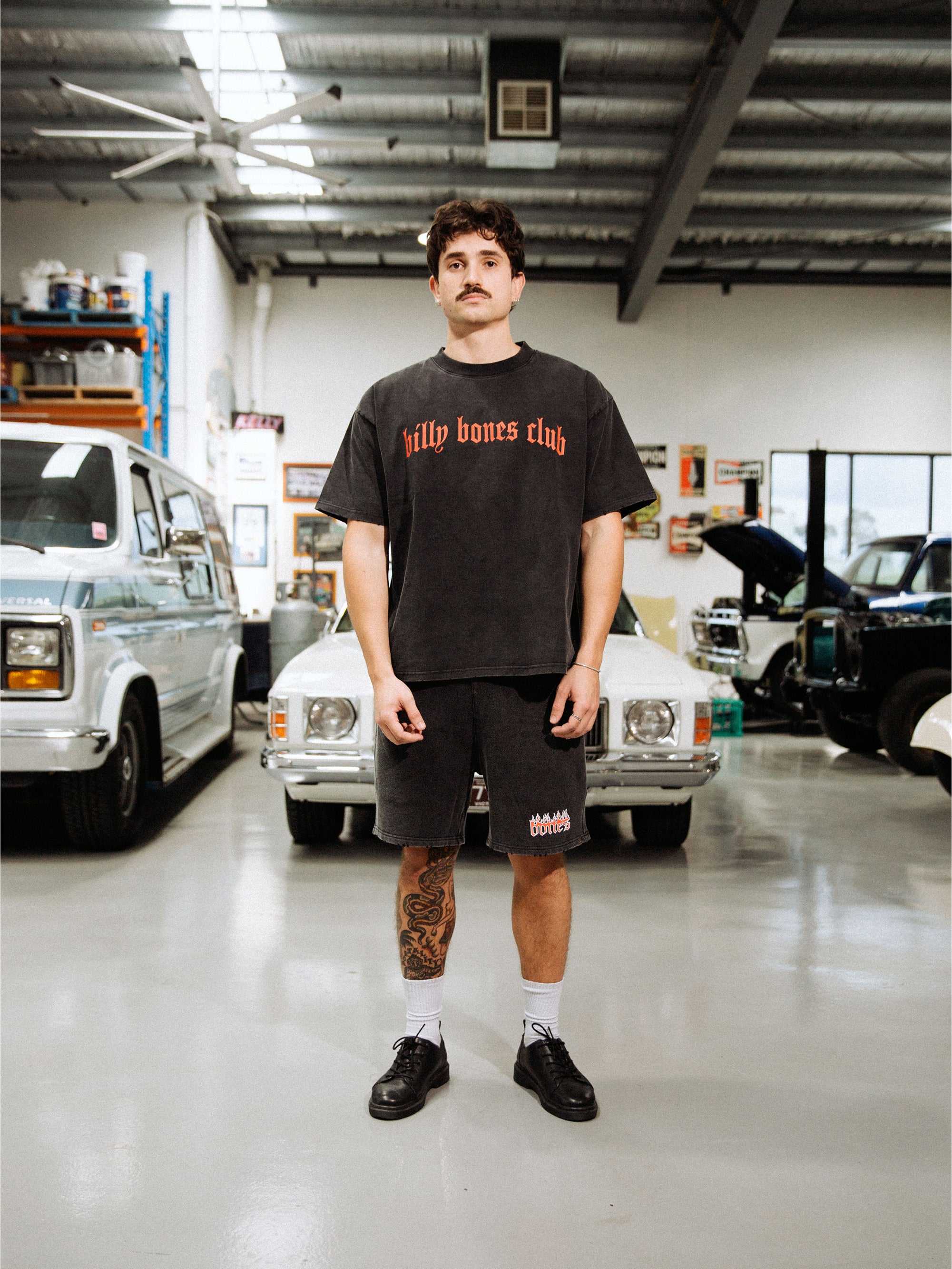 Adrenaline Tee - Vintage Black