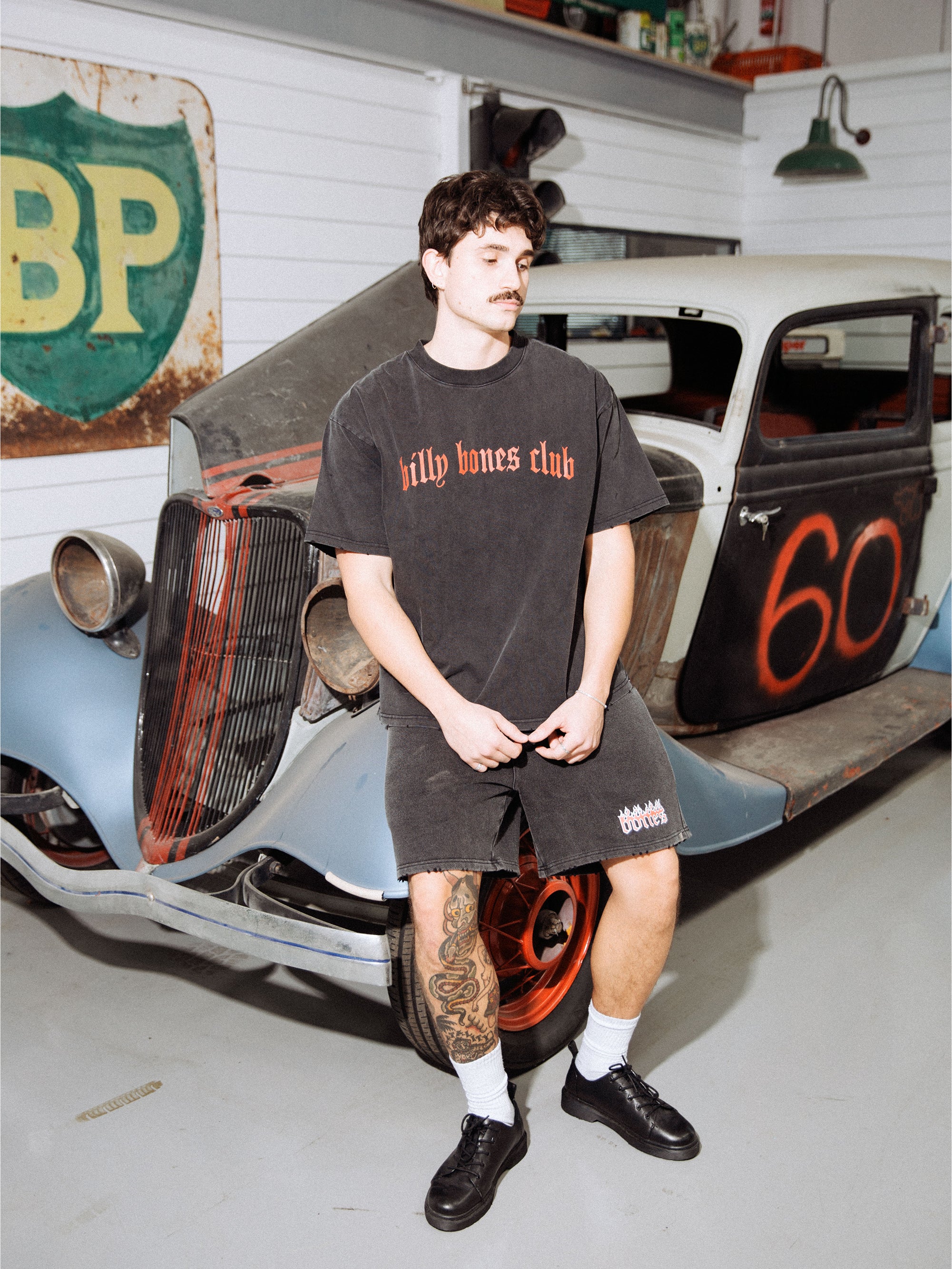 Adrenaline Tee - Vintage Black