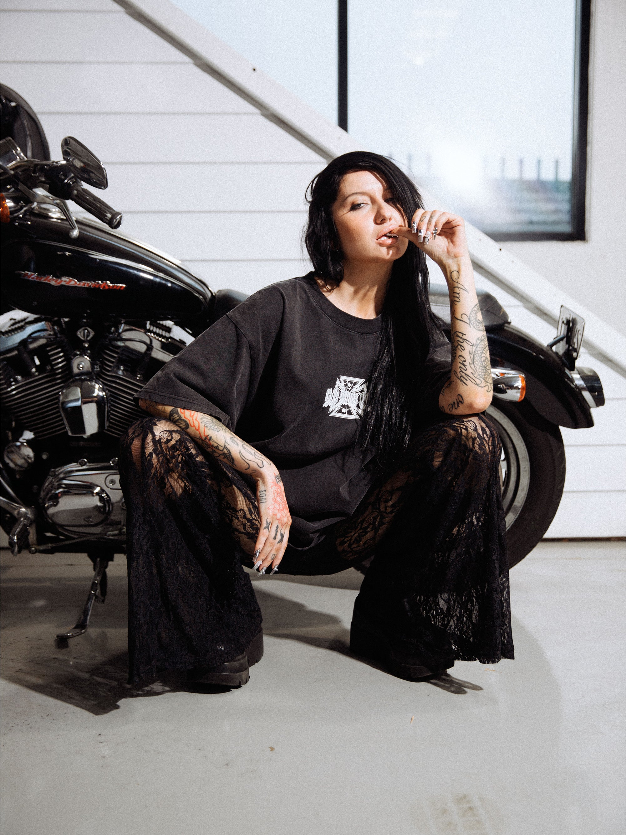 Lowrider Tee - Vintage Black