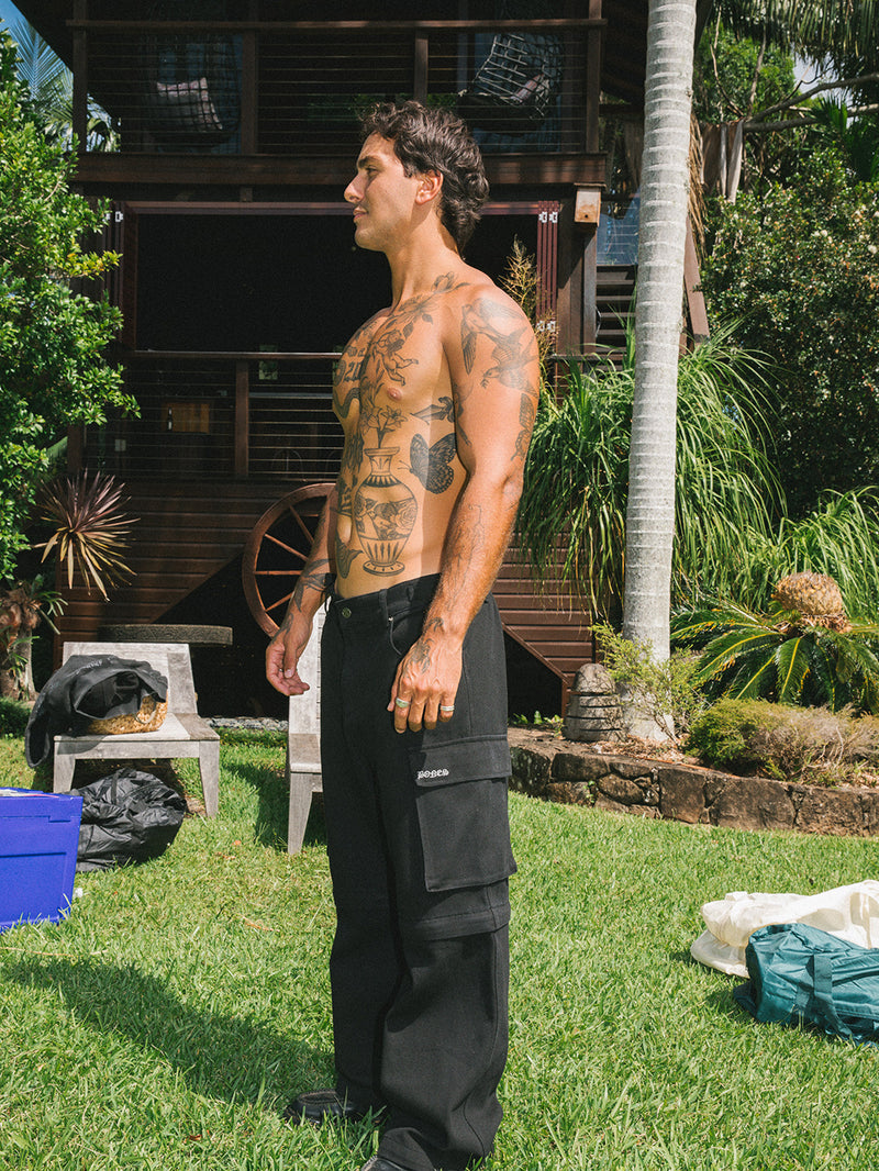 Gothic Convertible Pants - Black