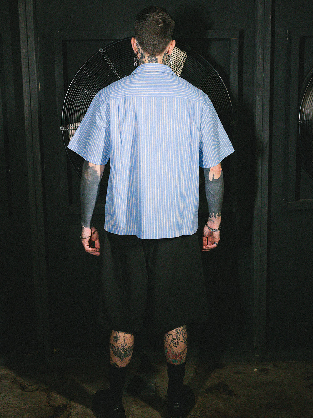 Rocker Striped Bowlo - Blue