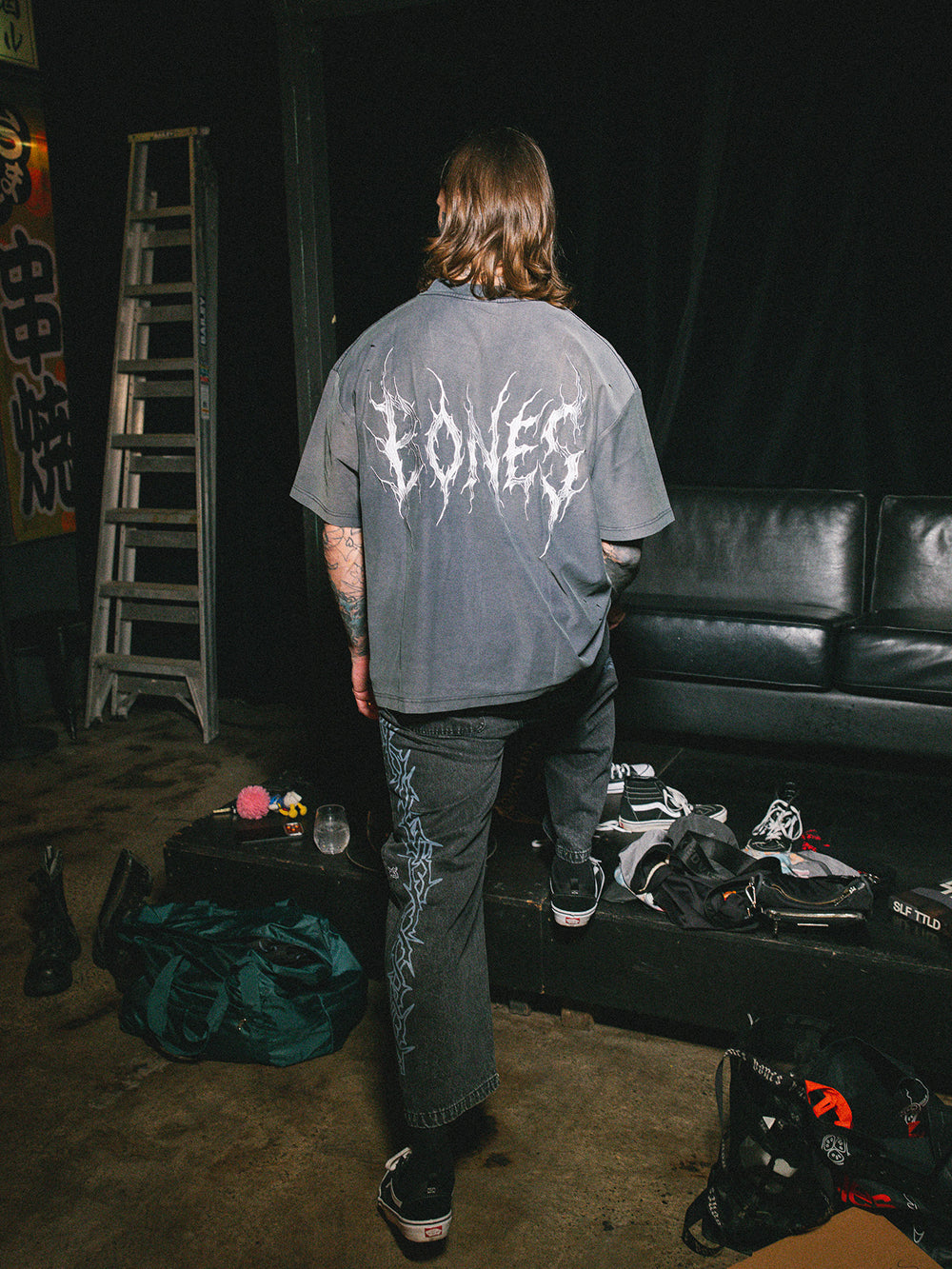 Punk Pocket Tee - Sunwashed Grey