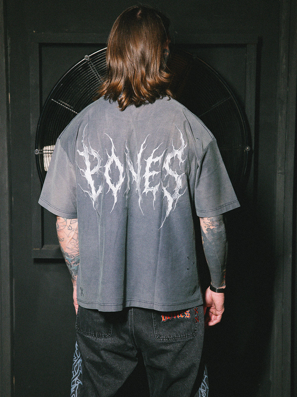 Punk Pocket Tee - Sunwashed Grey