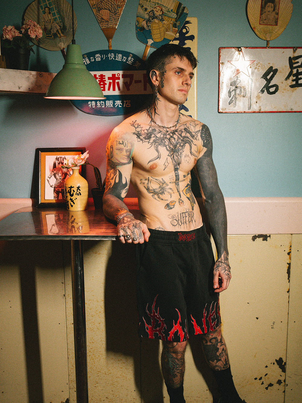 Rocker Jersey Short - Red