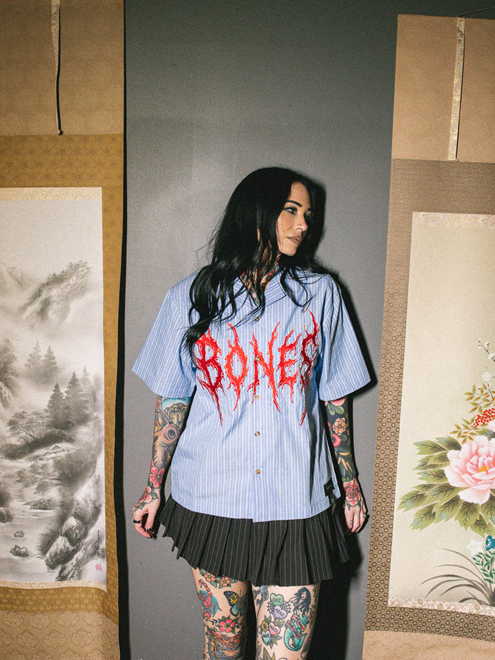 Rocker Striped Bowlo - Blue