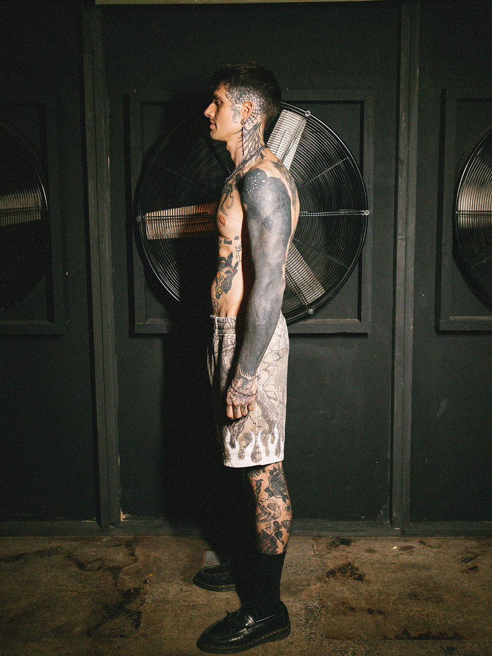 Burner Jersey Shorts - Barbed Camo