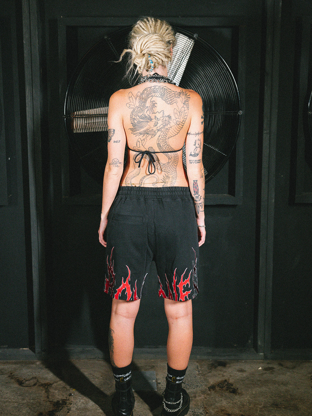 Rocker Jersey Short - Red