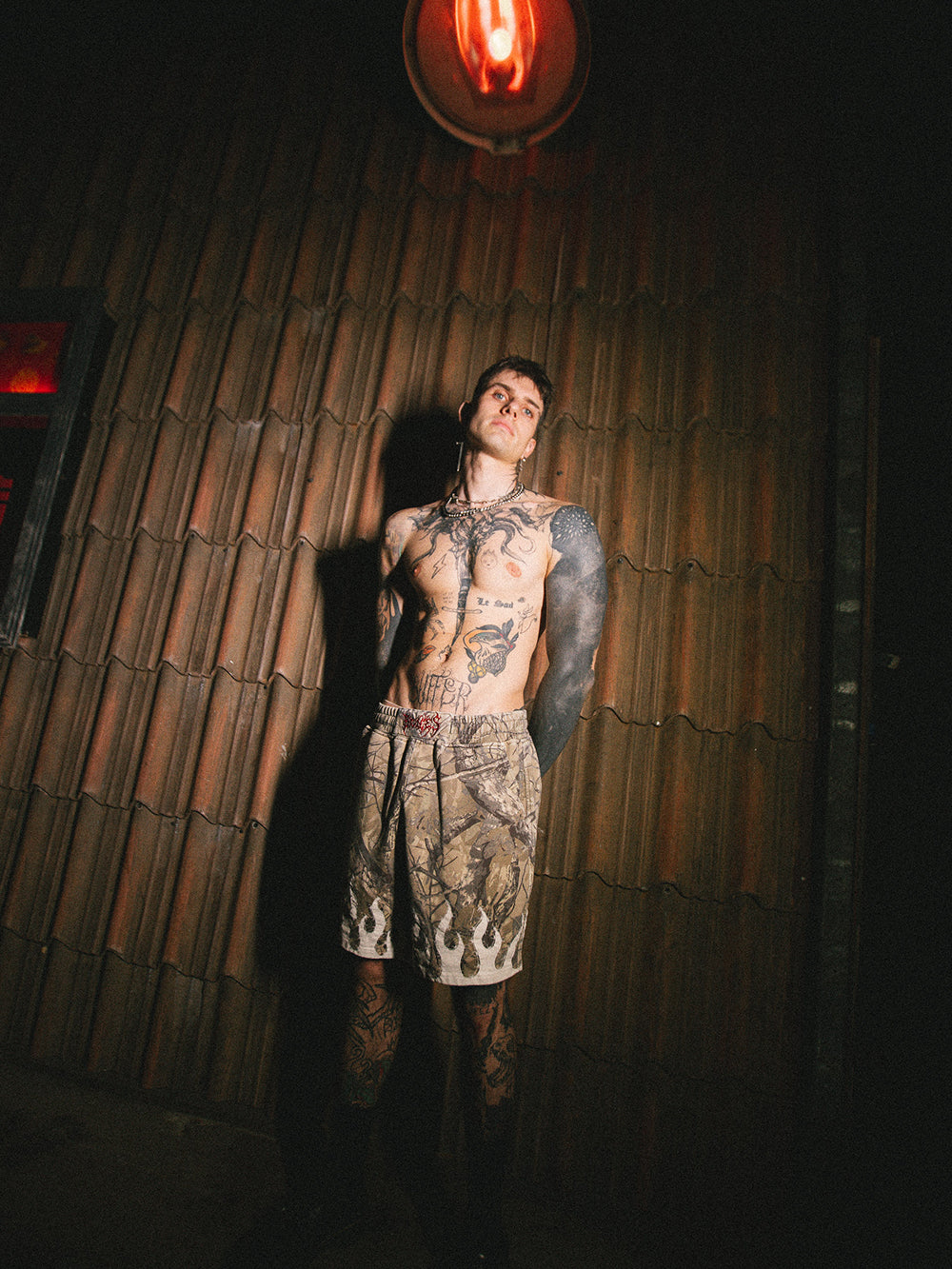 Burner Jersey Shorts - Barbed Camo