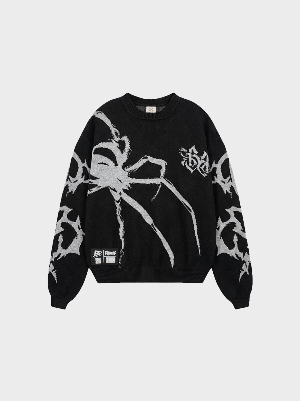 Bones Crawler Knit - Black