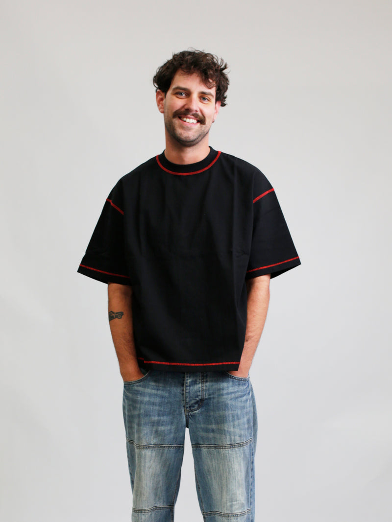 Epoch Blank Tee - Contrast Black