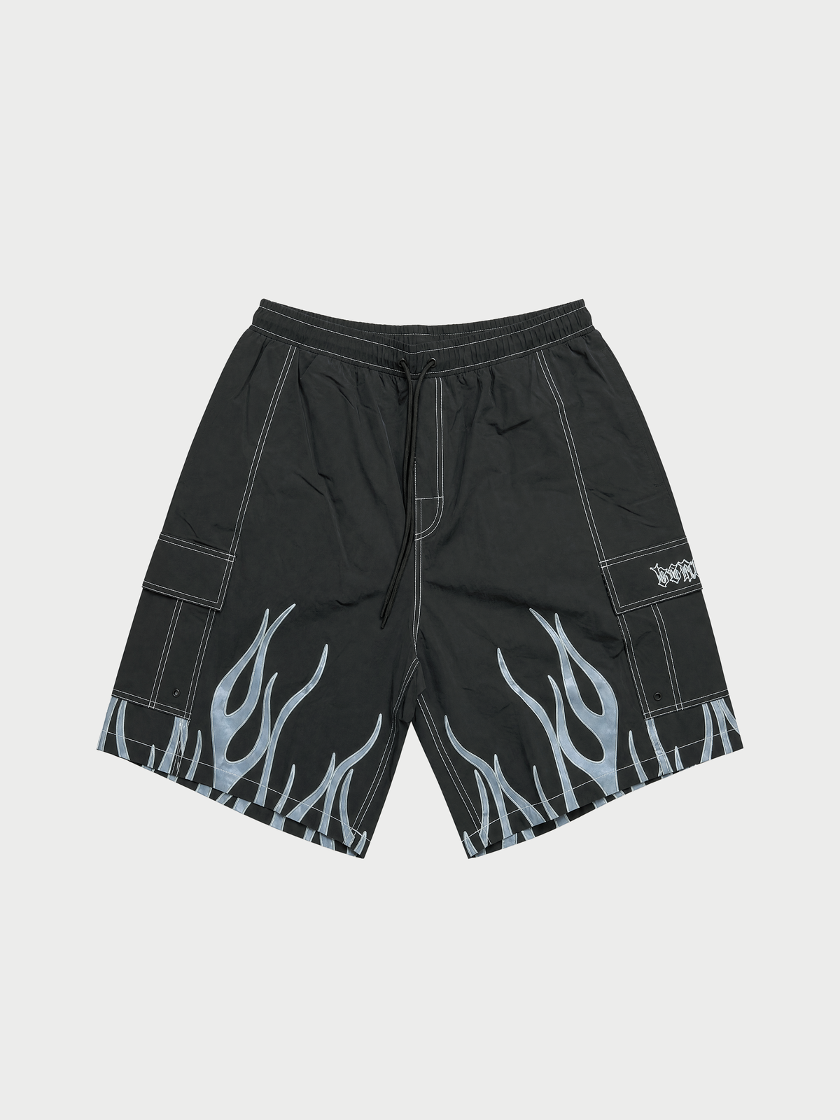 Burner Chiller Boardshort - Black/White