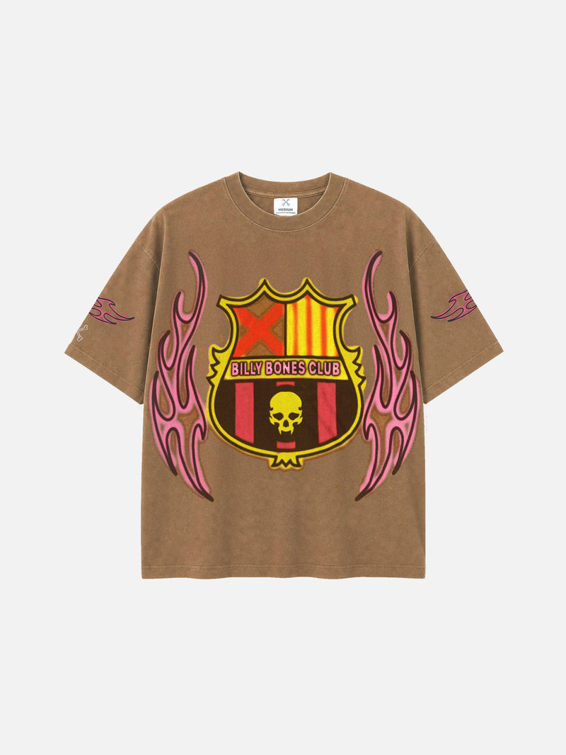Tribal FC Tee - Washed Brown