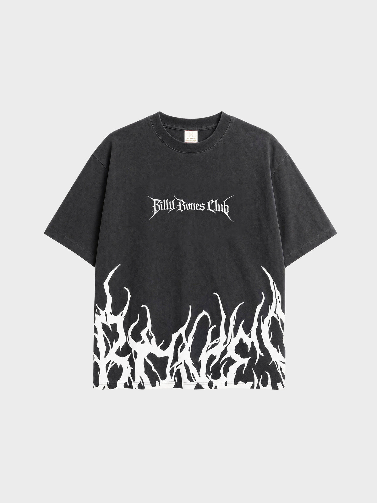 Rocker Logo Tee - Washed Black
