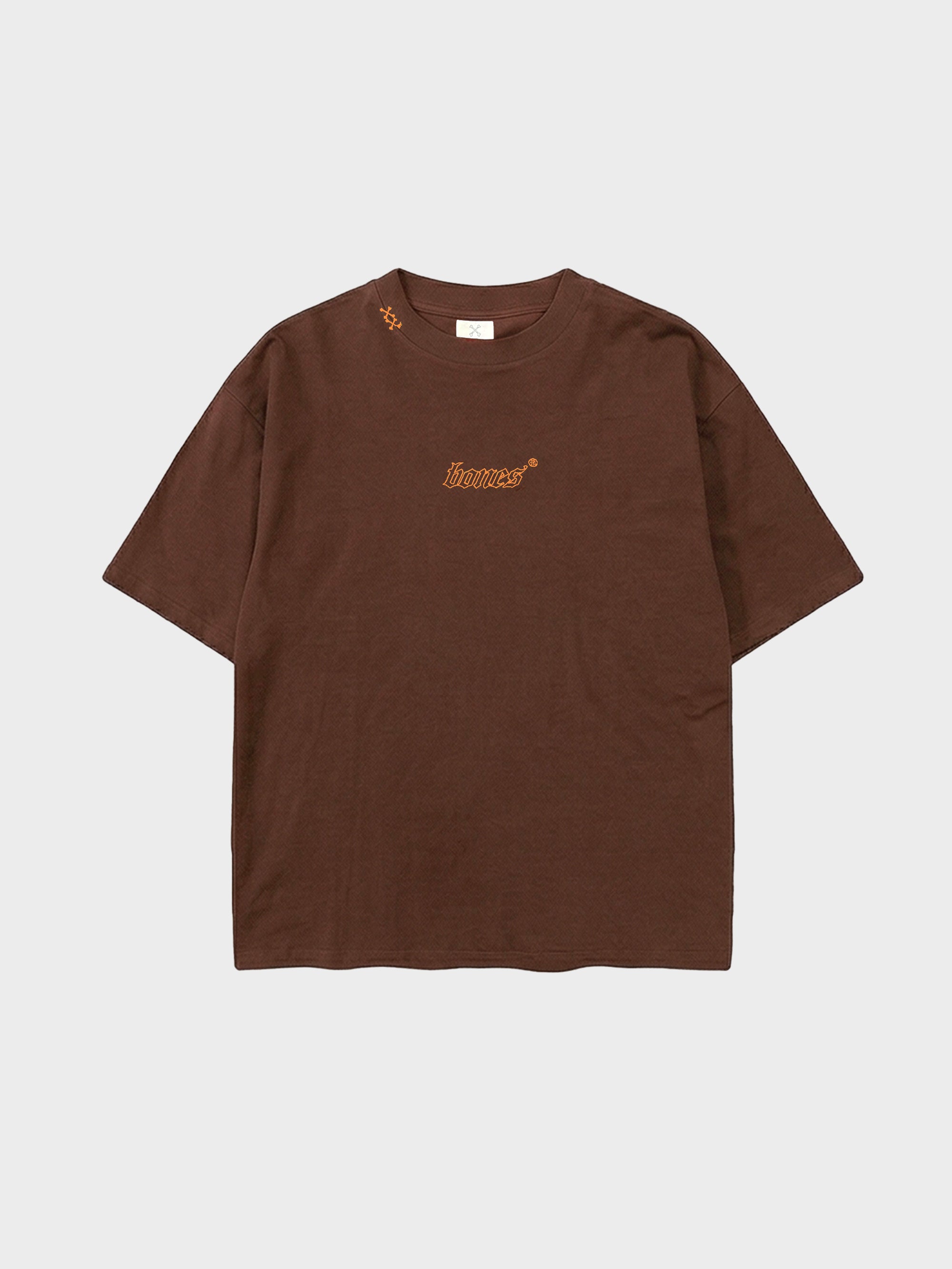 Bones Classic 2.0 Tee - Brown/Orange