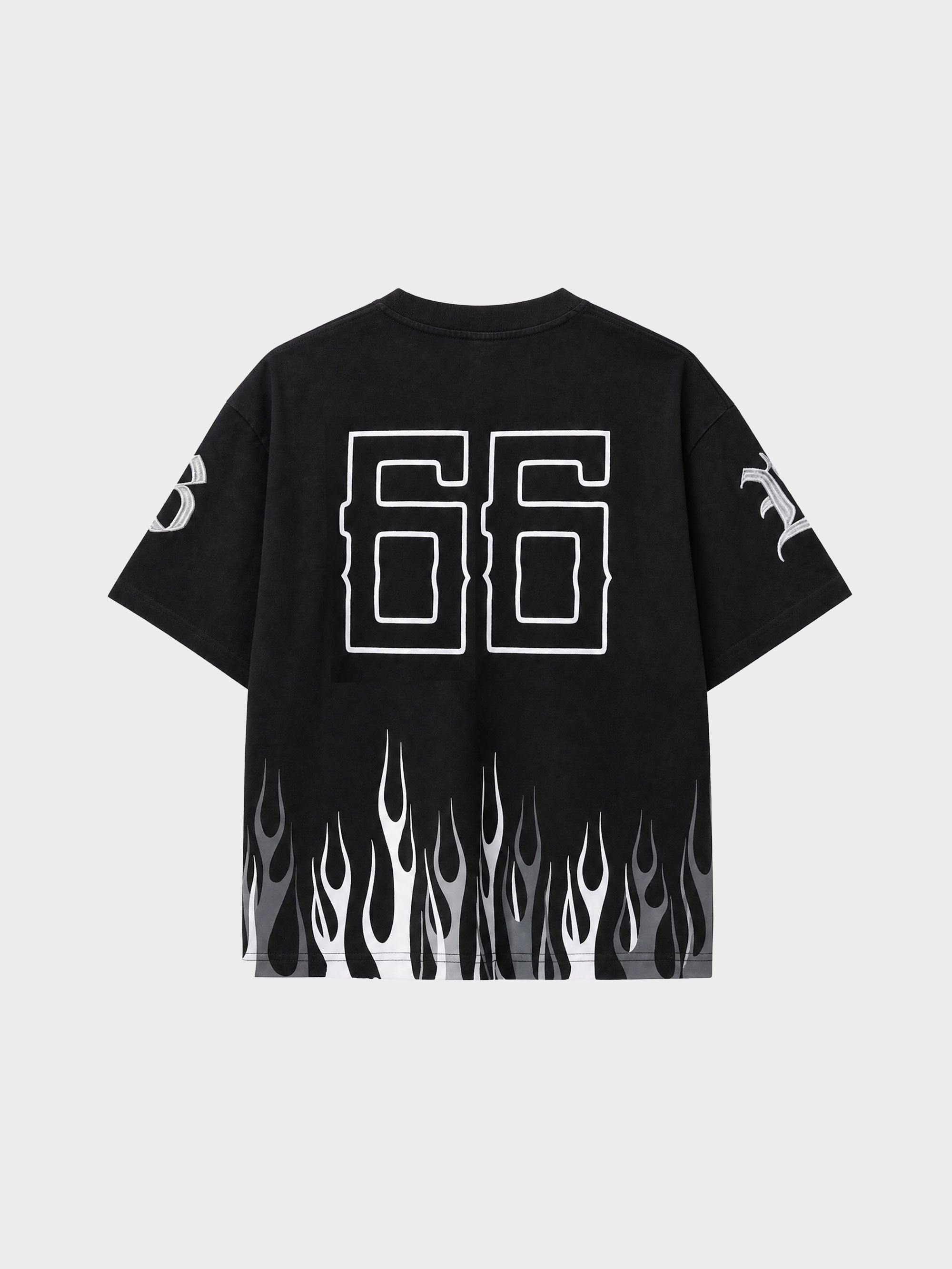 Burner Boxy Tee - Vintage Black