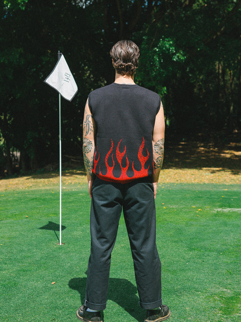 Burner Knit Vest - Black