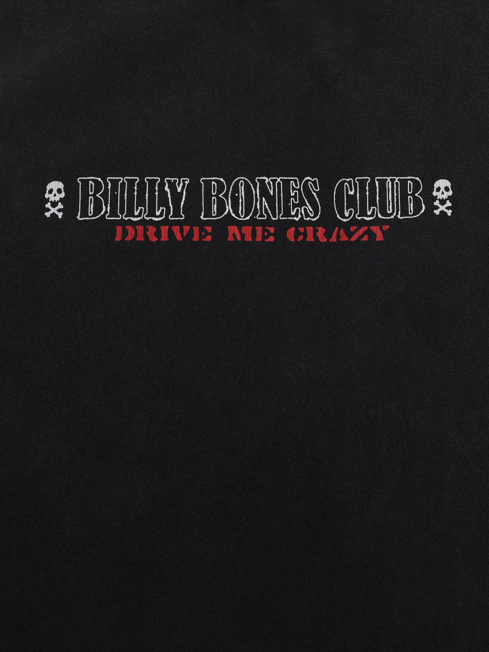 Drive Me Crazy Muscle Tee - Washed Black