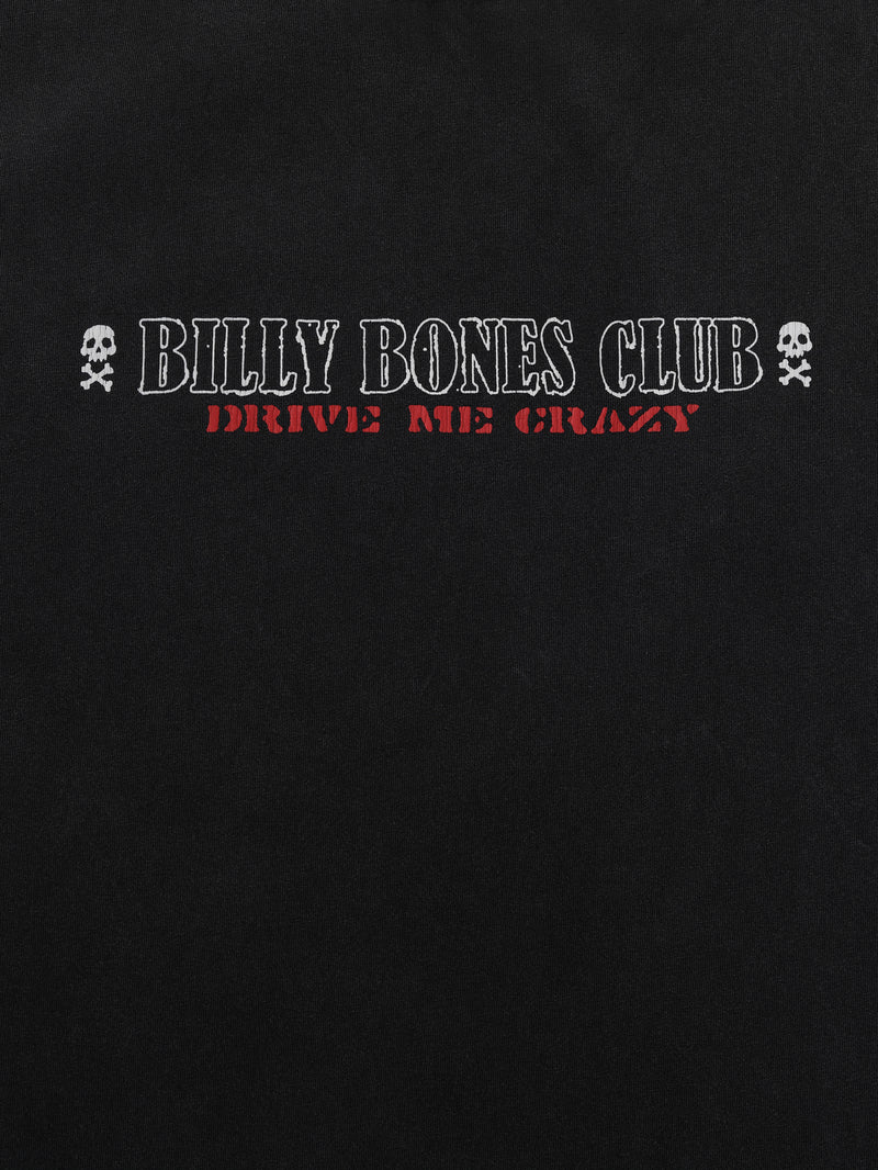 Drive Me Crazy Muscle Tee - Washed Black