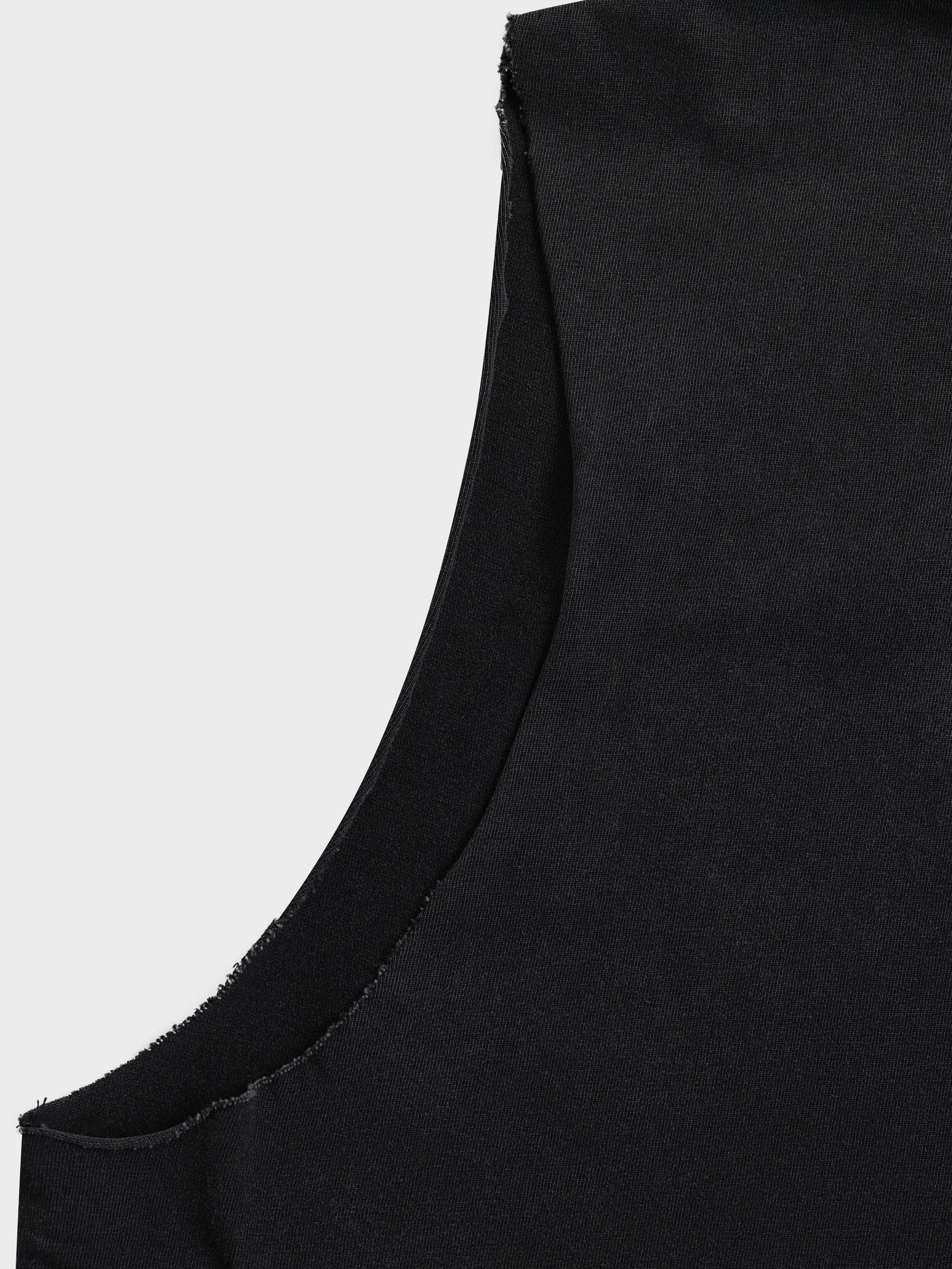 Drive Me Crazy Muscle Tee - Washed Black