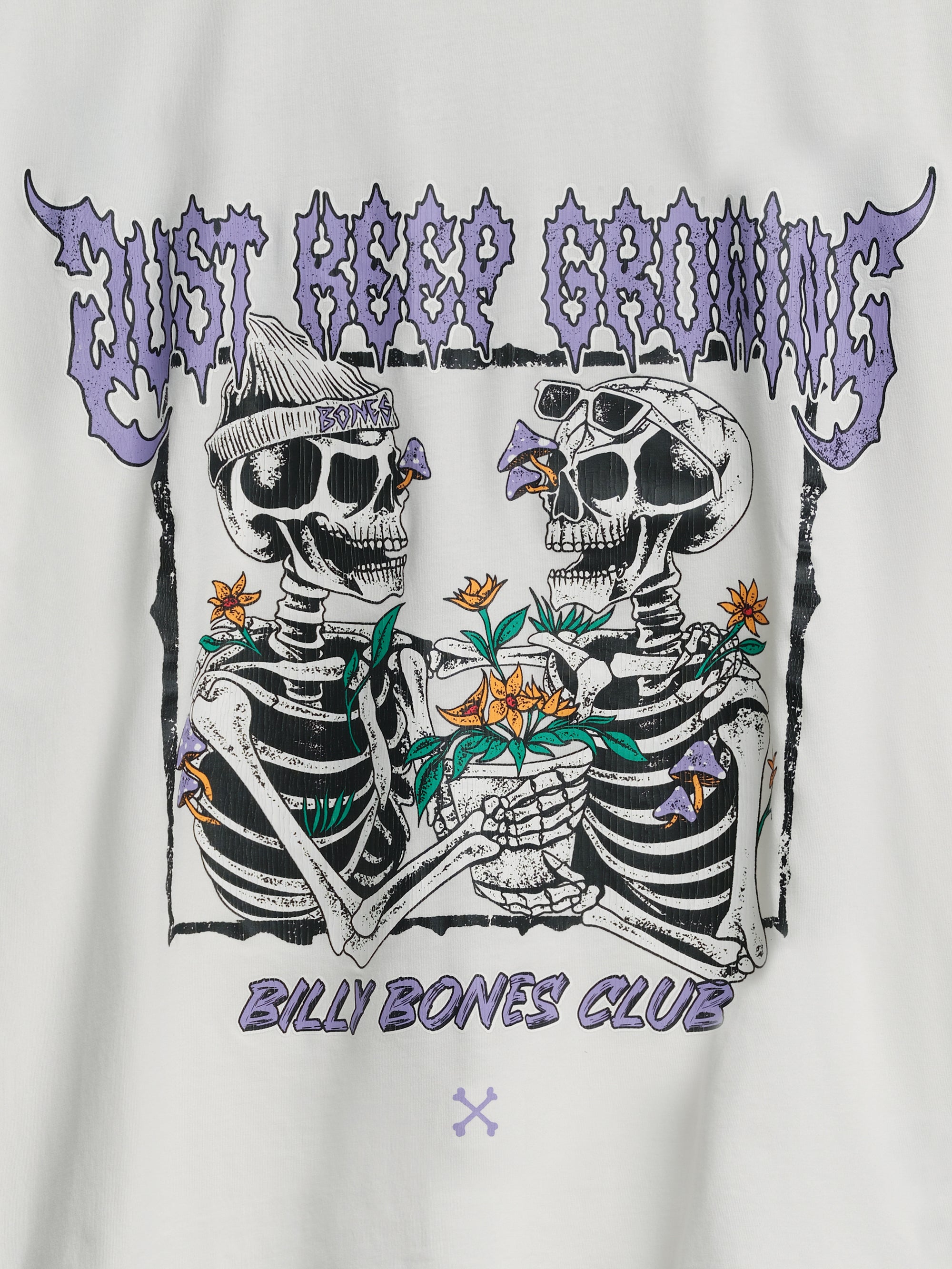 Just Keep Growing Tee - Vintage White