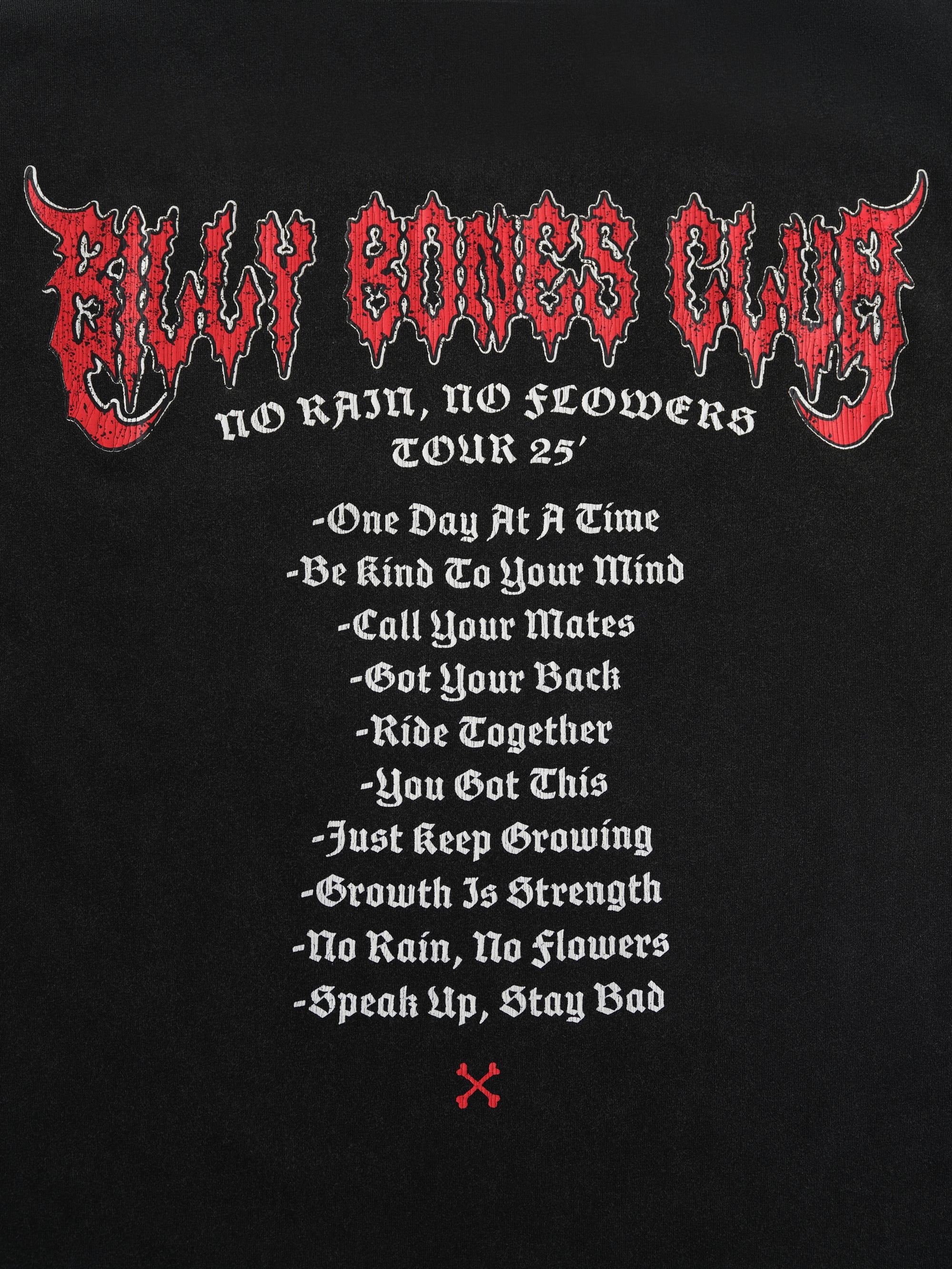 Just Keep Growing Tee - Vintage Black