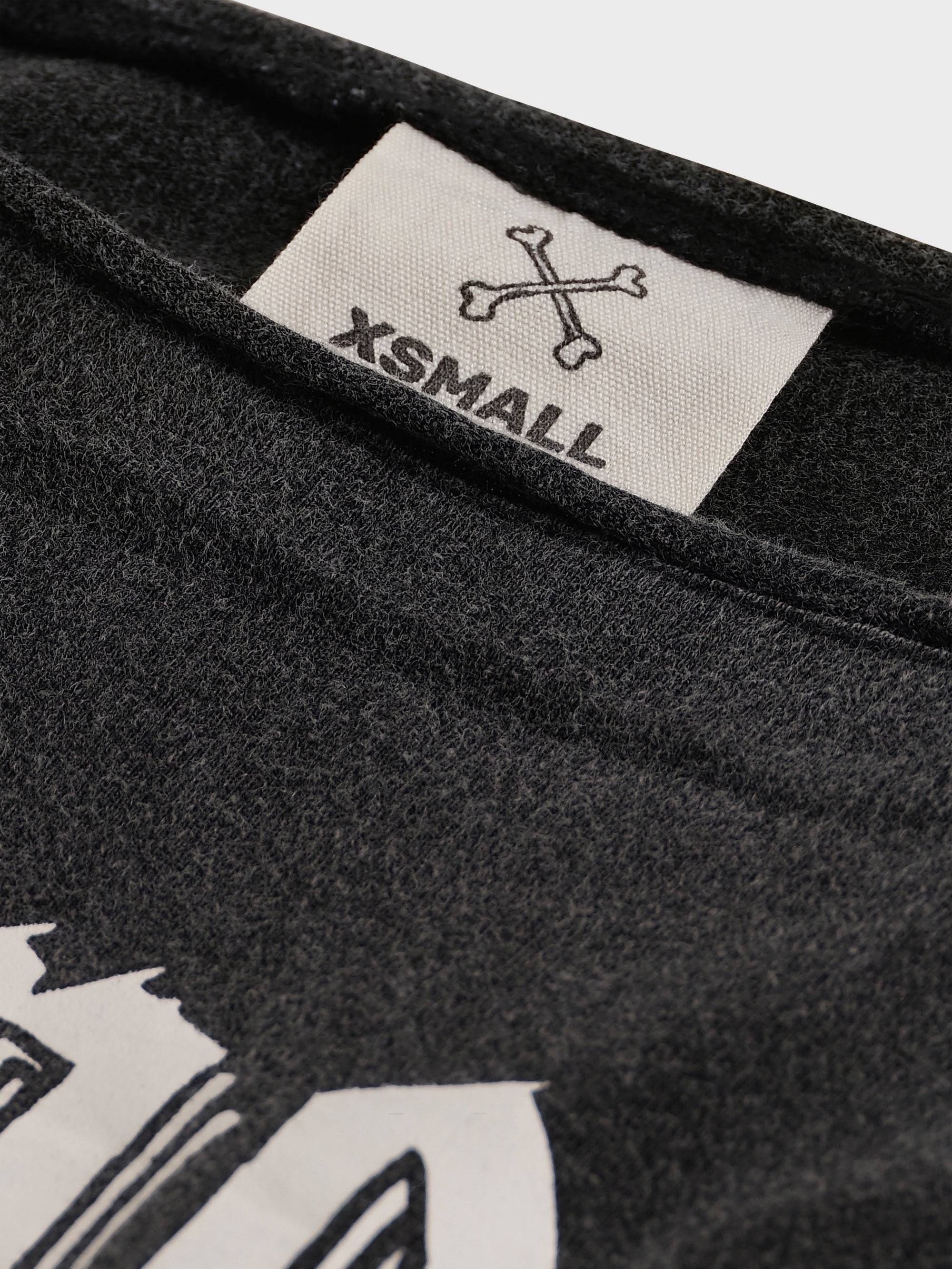 Live Fast Off Shoulder Tee - Washed Black