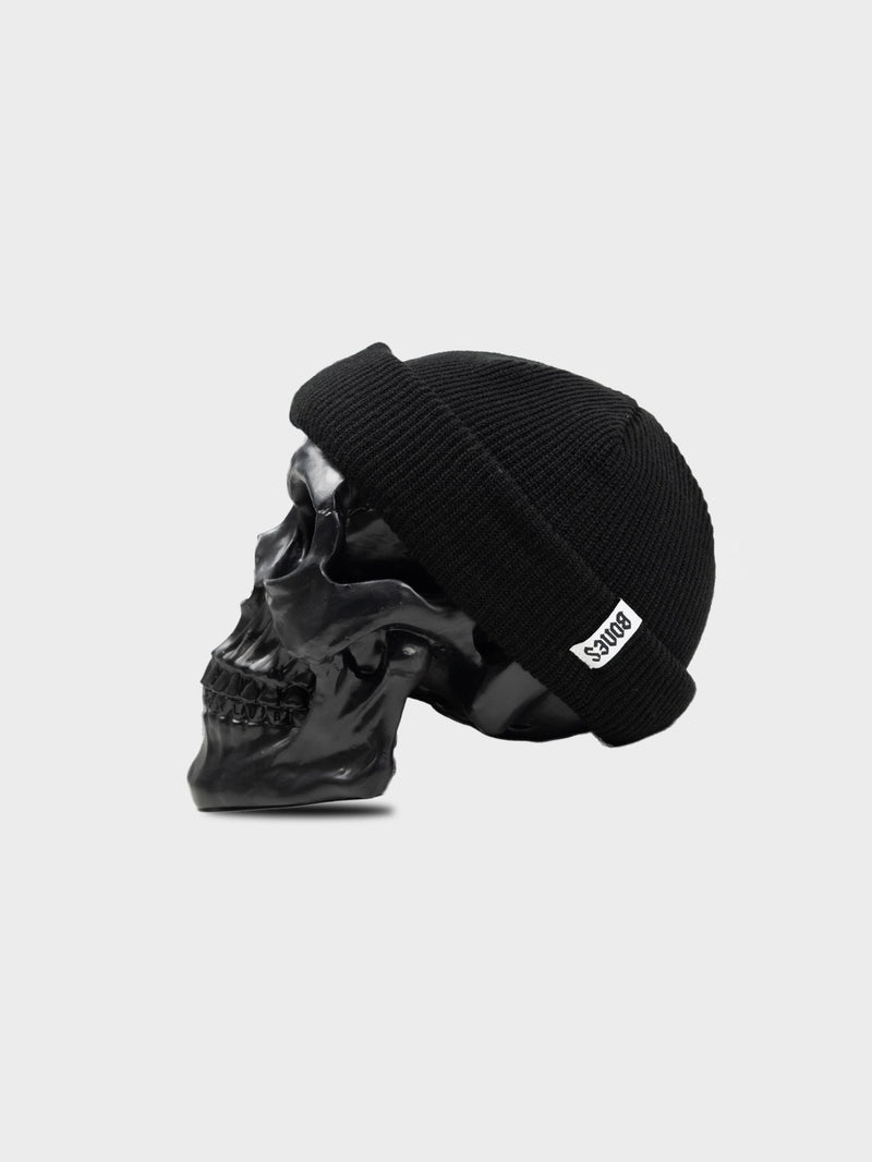 Low Key Docker Beanie in Black