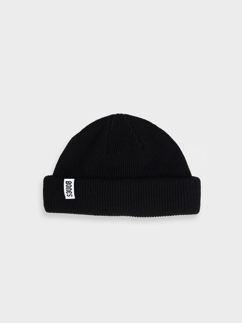 Low Key Docker Beanie in Black