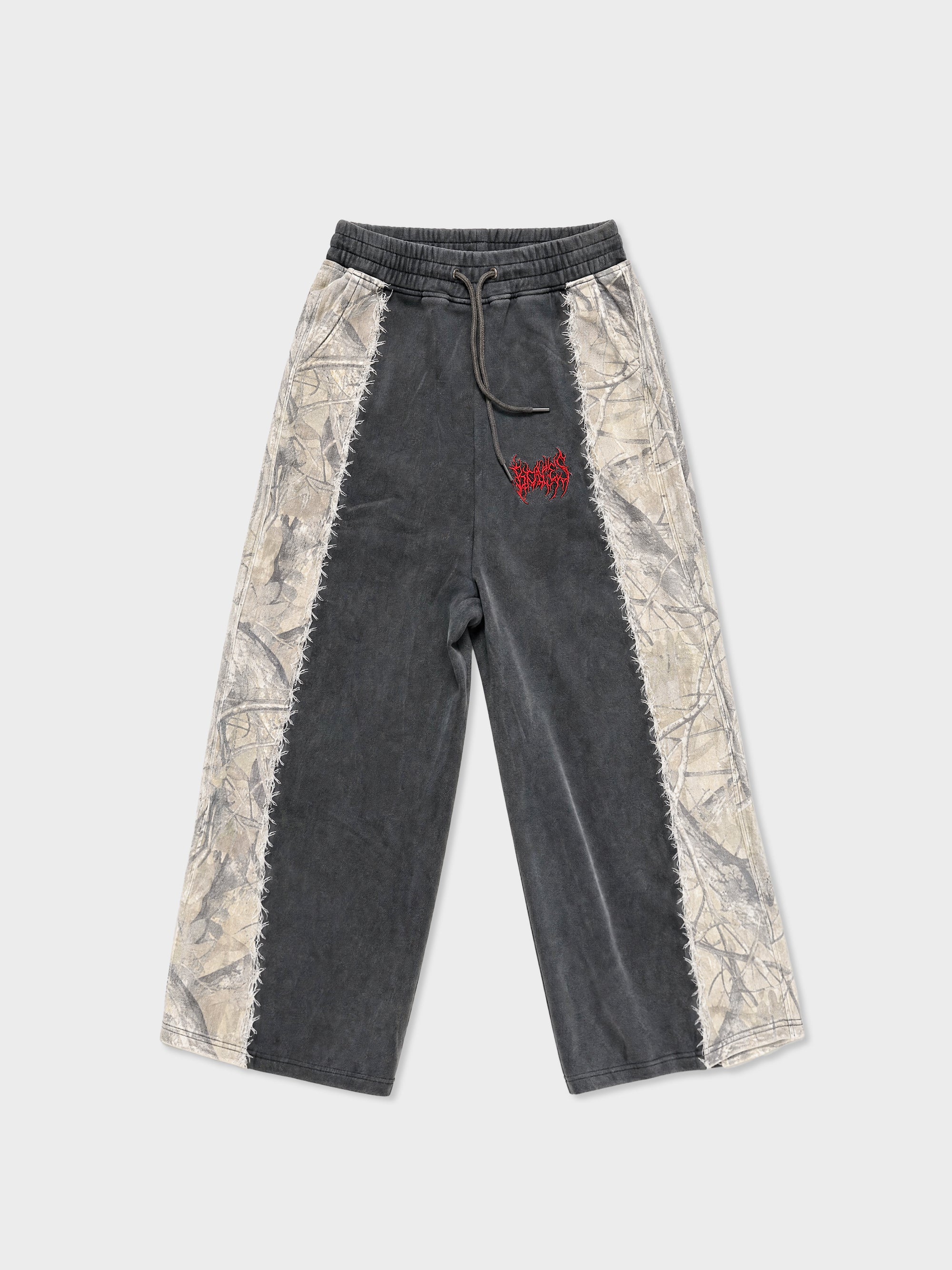 Thorn Camo Trackpants - Black/Camo