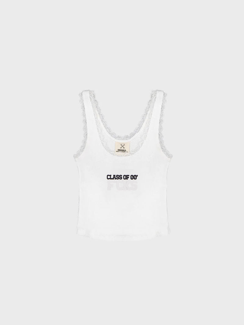 Class Of '00 Low Crop - Vintage White