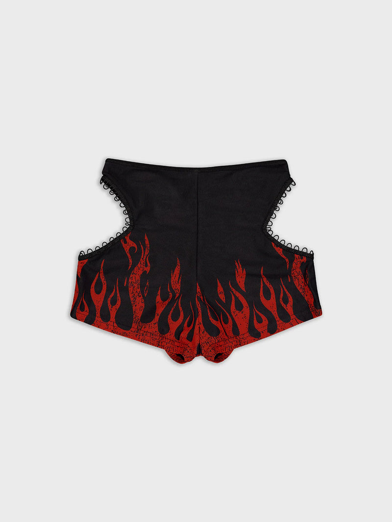 Firestarter Festival Shorts - Black/Red
