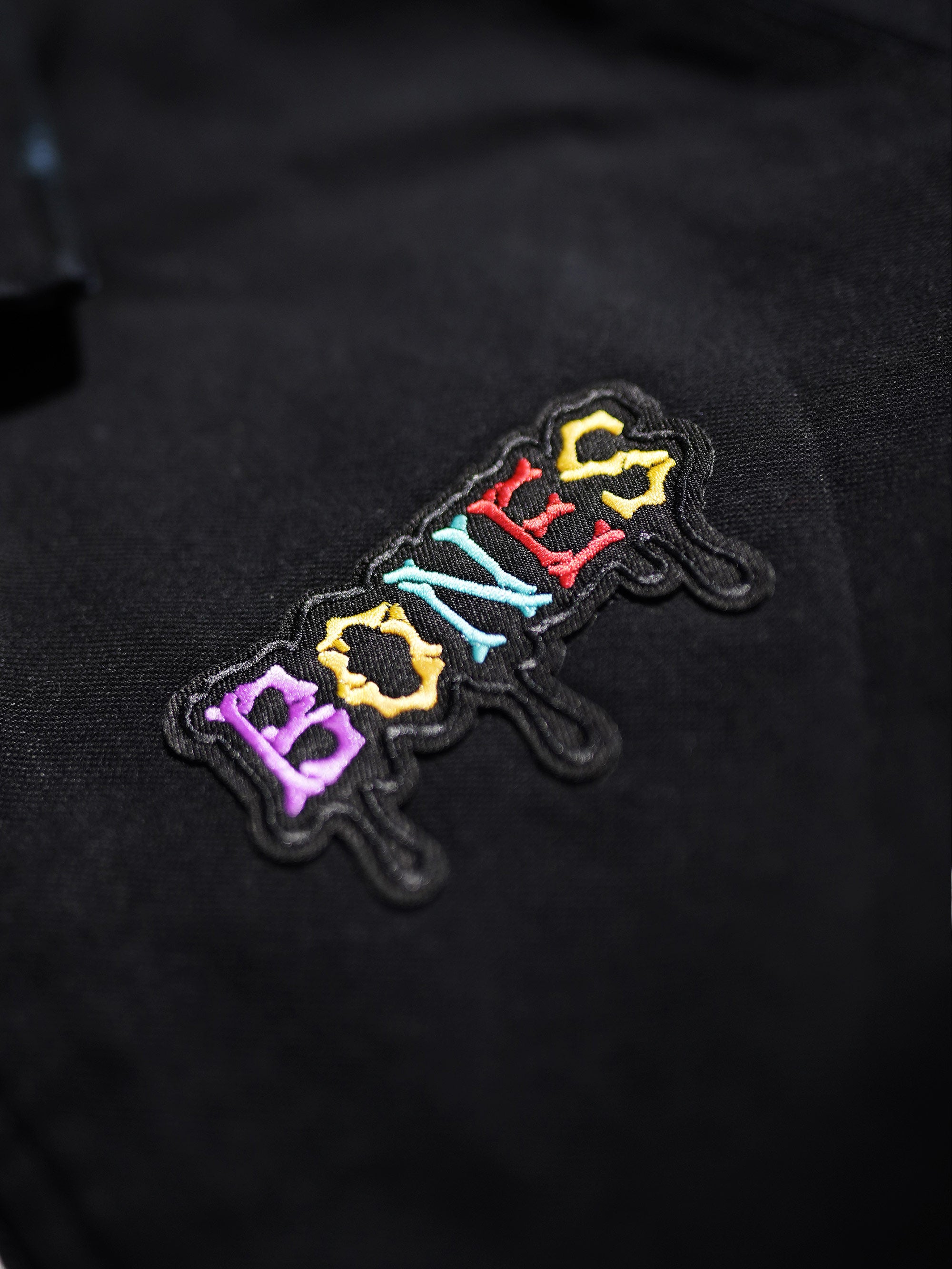 Bones DIY Patch Jacket - Vintage Black