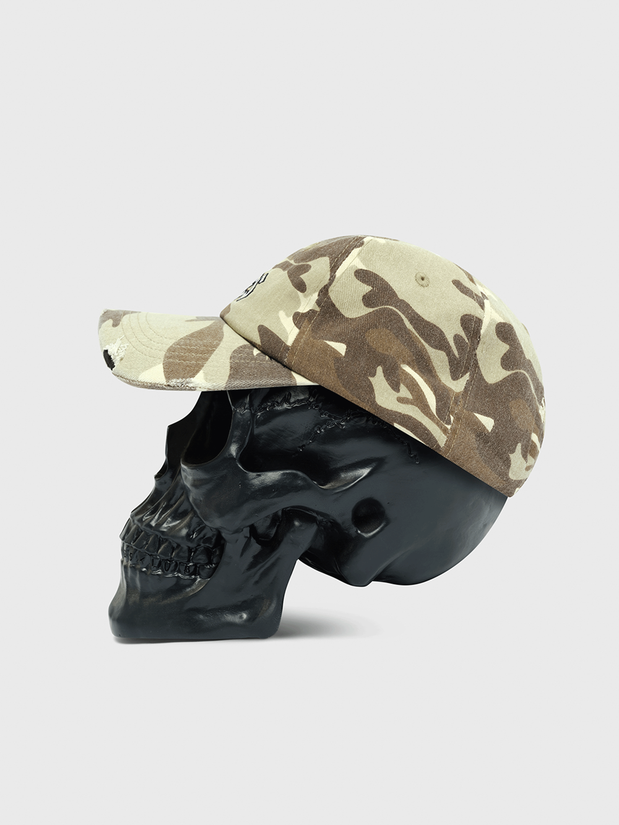 Squealer Dad Cap - Brown Camo