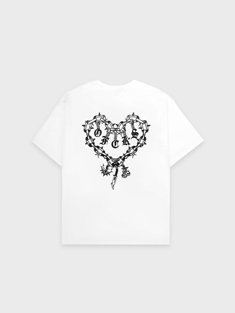 The Charm Tee - Vintage White