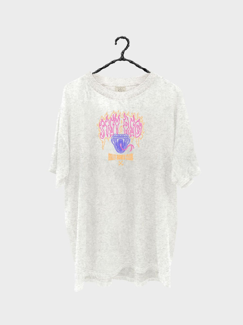 Venom Tee - Snow Marle