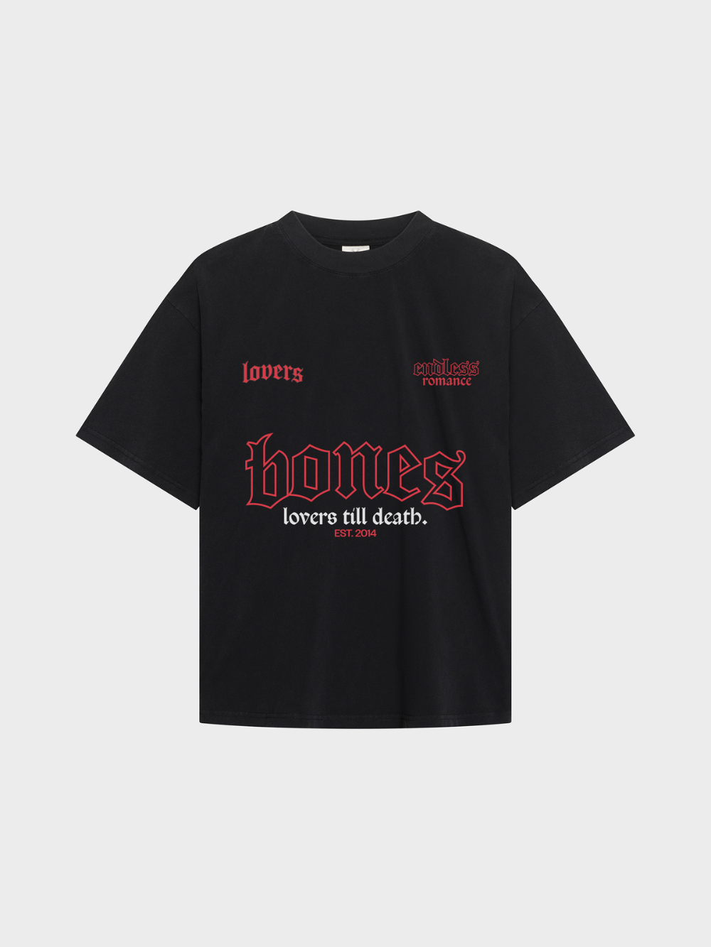 The Endless Tee - Pepper/Red