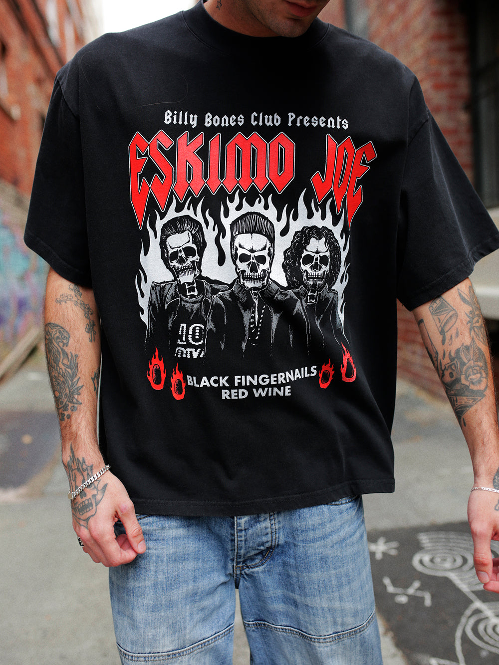 Eskimo Joe Collab Tee - Vintage Black