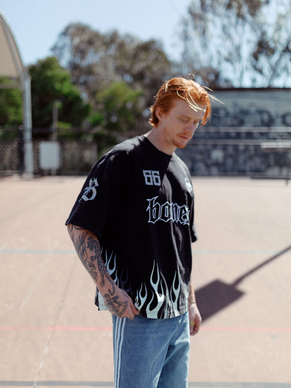 Burner Boxy Tee - Vintage Black